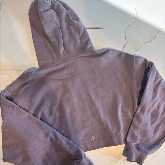 Alo Cropped Hoodie - Picture 2 of 4